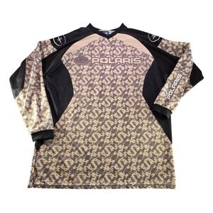 Polaris Long Sleeve Performance Jersey XXL Digital Camo Print Moto Dirt Bike